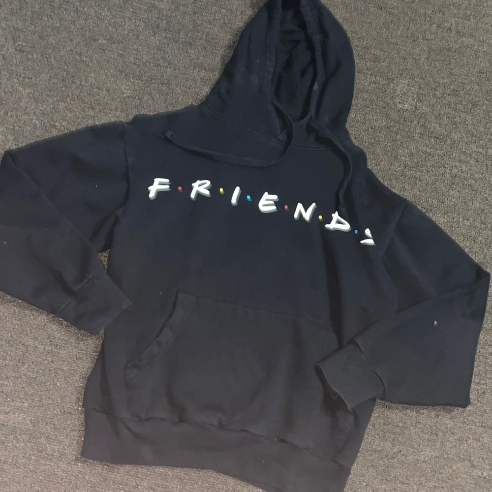 Friends Black Hoodie